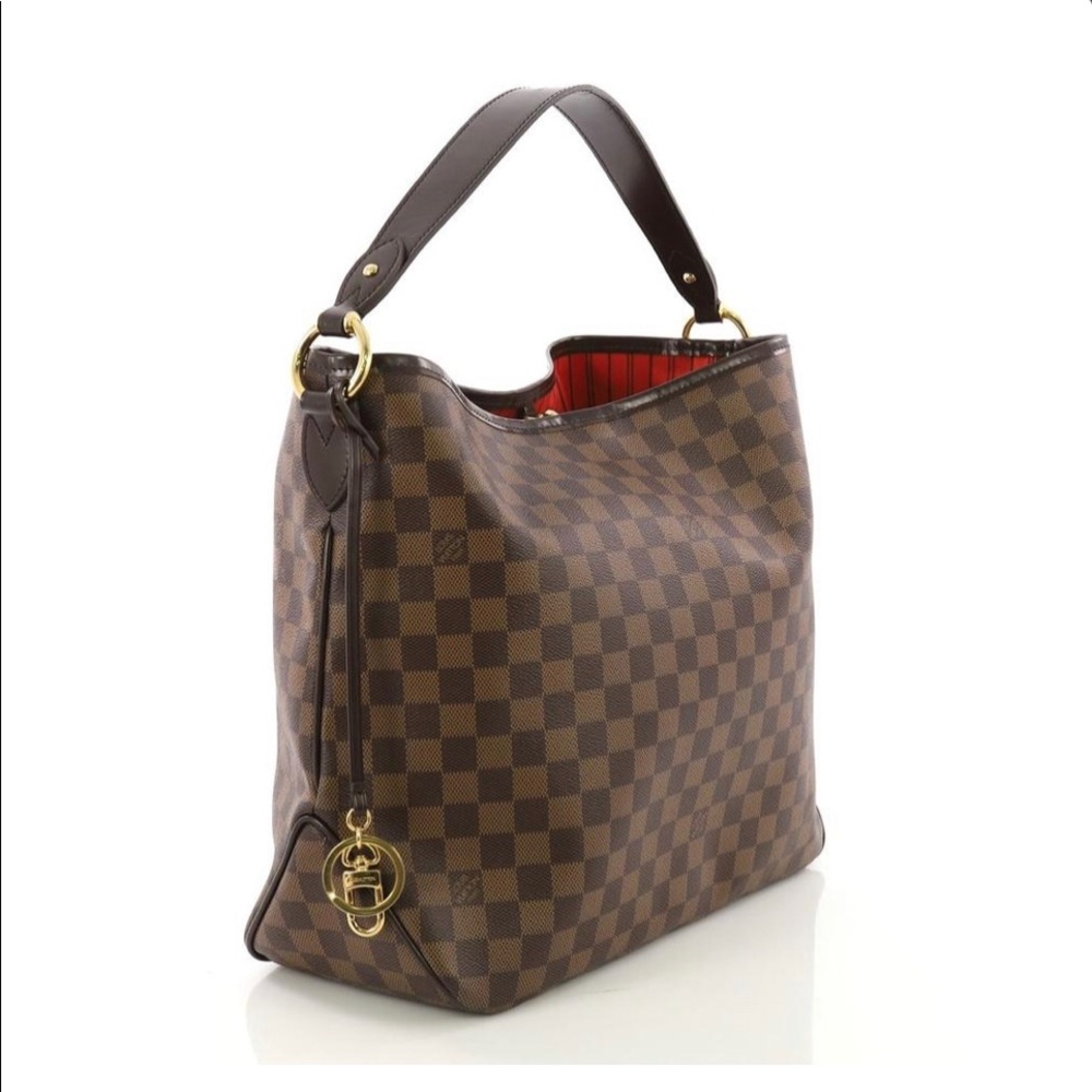 Louis Vuitton Delightful Damier EbeneMM♥️NO TRADES